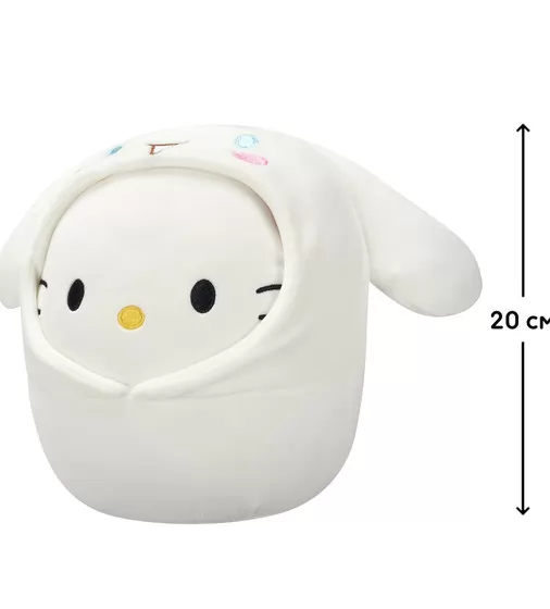 М'яка іграшка Squishmallows - Хелоу Кітті в образі Сіннаморолл (20 cm) - SQSN00389_2.jpg - № 2