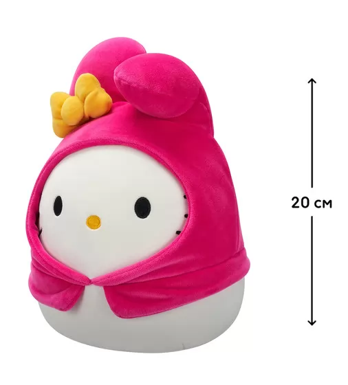 М'яка іграшка Squishmallows - Хелоу Кітті в образі Моя Мелоді (20 cm) - SQSN00390_2.jpg - № 2