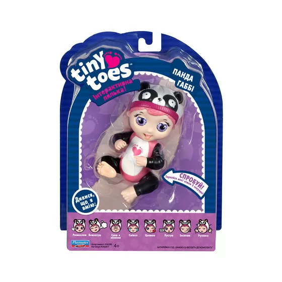 Интерактивная Ручная Кукла Tiny Toes – Габби Панда