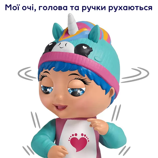 Интерактивная Ручная Кукла Tiny Toes &ndash; Луна Единорог