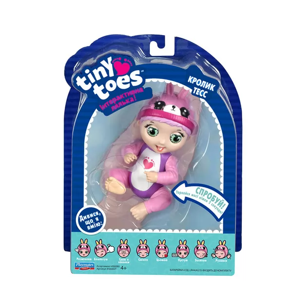 Інтерактивна Лялька Tiny Toes - Тесс Кролик