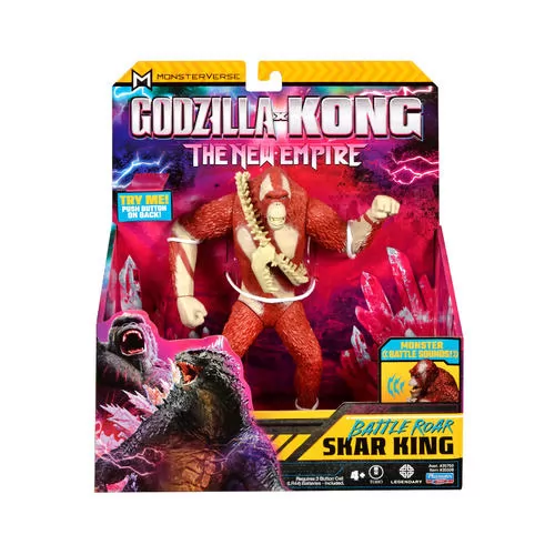 Фигурка Godzilla x Kong - Скар Кинг готов к бою (звук) за 669.00