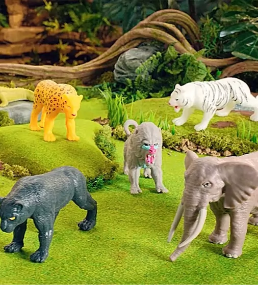 Дисплей стретч-іграшок у вигляді тварини серії Legend of animals Максі &ndash; Хижаки джунглів (12 шт.) - 30-CN23-CDU_5.jpg - № 5