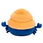 М'яка іграшка Squishmallows &ndash; Краб-самітник Ленор (19 cm) - SQCR06609_4.jpg - № 4