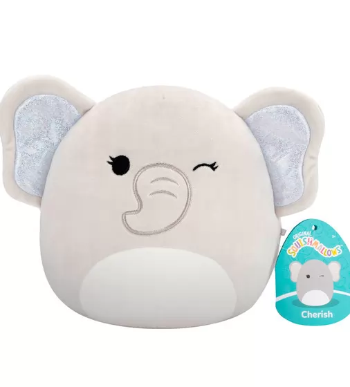 Мягкая игрушка Squishmallows &ndash; Слон Чериш (19 cm) - SQCR07029_7.jpg - № 7