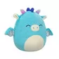 Мягкая игрушка Squishmallows &ndash; Дракон Татьяна (19 cm) - SQCR06614_6.jpg - № 6