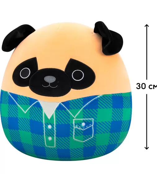 Мягкая игрушка Squishmallows &ndash; Мопс Принц (30 cm) - SQCR06622_2.jpg - № 2