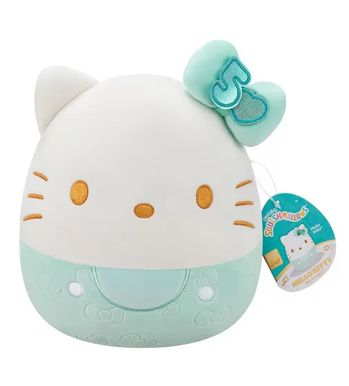 М'яка іграшка Squishmallows &ndash; Хелоу Кітті у смарагдовому (20 cm) - SQSN00498_7.jpg - № 7