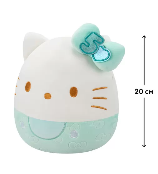 М'яка іграшка Squishmallows &ndash; Хелоу Кітті у смарагдовому (20 cm) - SQSN00498_2.jpg - № 2