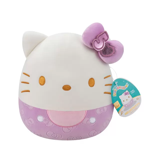 Мягкая игрушка Squishmallows &ndash; Хеллоу Китти в фиолетовом (20 cm)