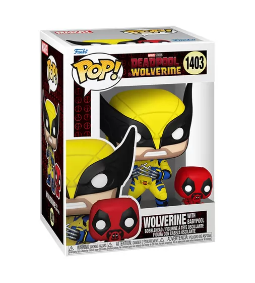 Набір ігрових фігурок Funko POP! серії Дедпул 3" - Росомаха з Бебіпулом" - 82382_1.jpg - № 1