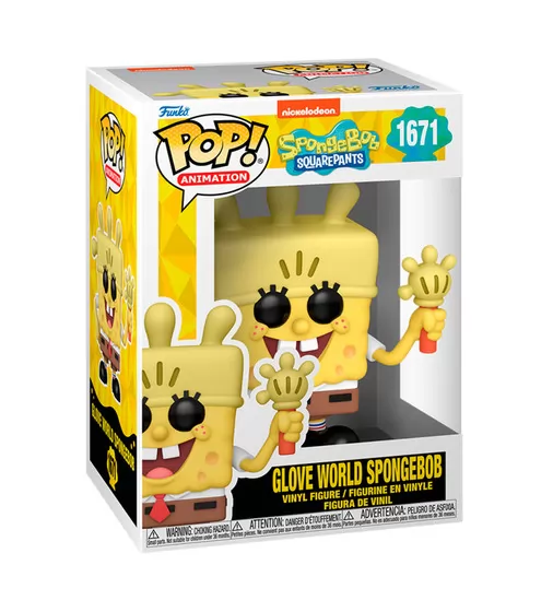 Ігрова фігурка Funko POP! - Губка Боб з рукавичкою-ліхтариком - 75734_3.jpg - № 3