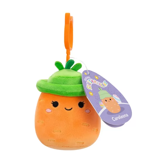 Мягкая игрушка на клипсе Squishmallows &ndash; Морковка Каролина - SQCP00462_7.jpg - № 7