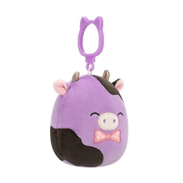 М'яка іграшка на кліпсі Squishmallows – Корівка Олексі