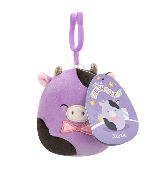 М'яка іграшка на кліпсі Squishmallows – Корівка Олексі - SQCP00463_7.jpg - № 7