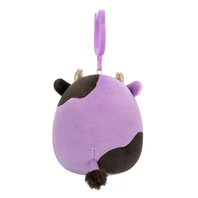М'яка іграшка на кліпсі Squishmallows – Корівка Олексі
