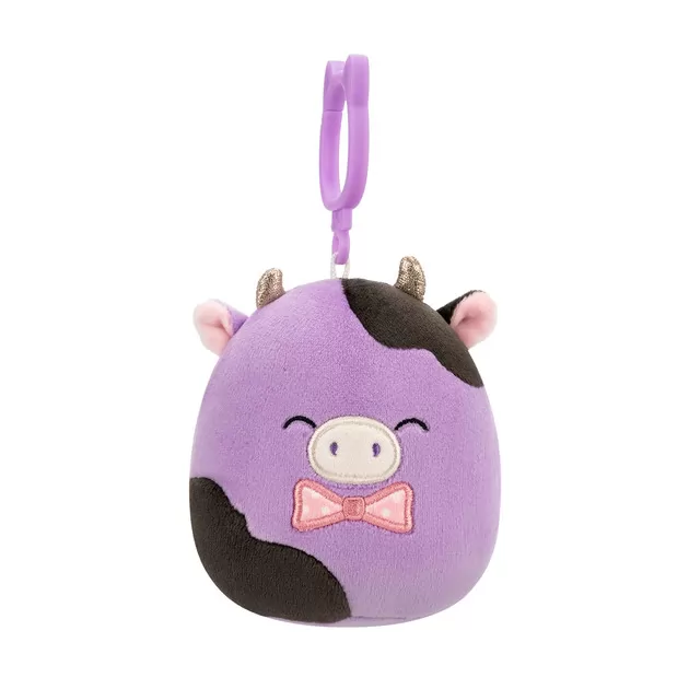 М'яка іграшка на кліпсі Squishmallows – Корівка Олексі