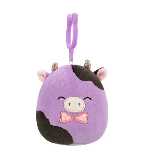 М'яка іграшка на кліпсі Squishmallows – Корівка Олексі - SQCP00463_1.jpg - № 1
