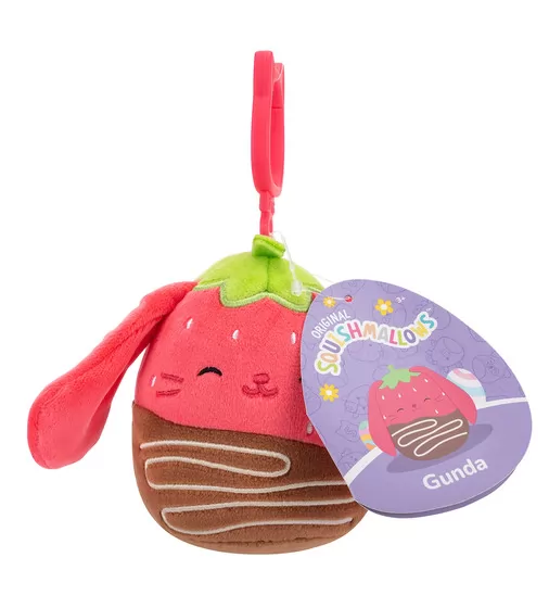 Мягкая игрушка на клипсе Squishmallows &ndash; Кролик Гунда - SQCP00464_7.jpg - № 7