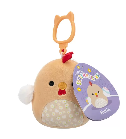 М'яка іграшка на кліпсі Squishmallows &ndash; Півник Руті - SQCP00465_7.jpg - № 7