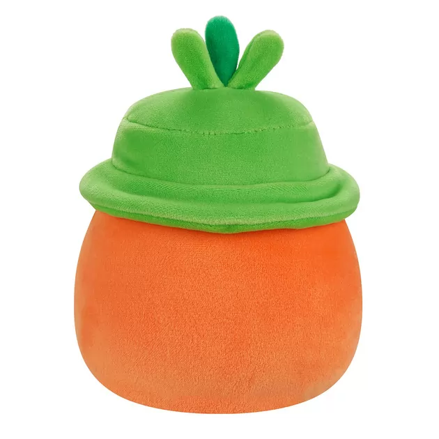М'яка іграшка Squishmallows - Морквина Кароліна в капелюсі (13 cm)