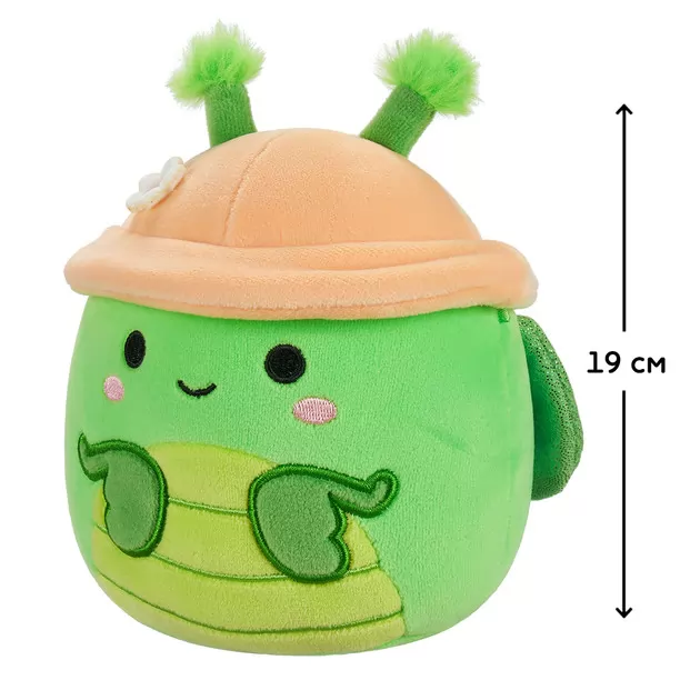 М'яка іграшка Squishmallows - Богомол Трентон у капелюсі (19 cm)