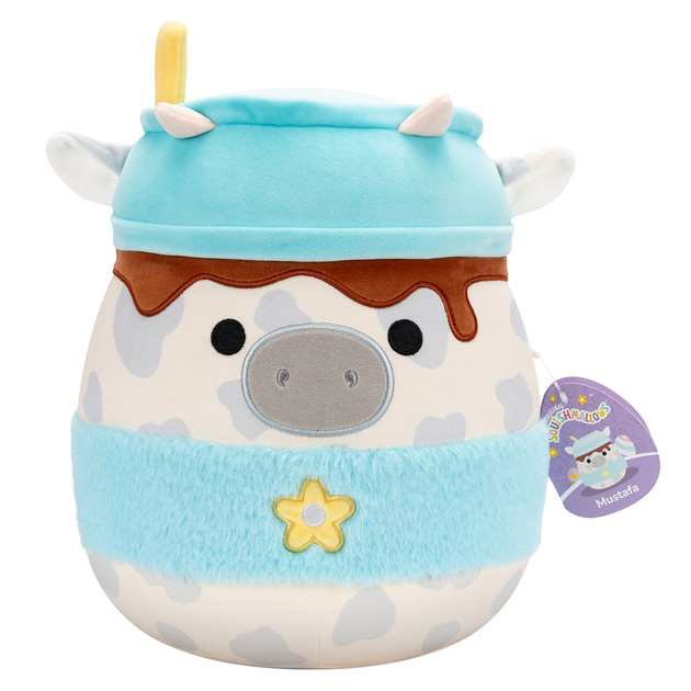 М'яка іграшка Squishmallows – Сіра корівка (30 cm)