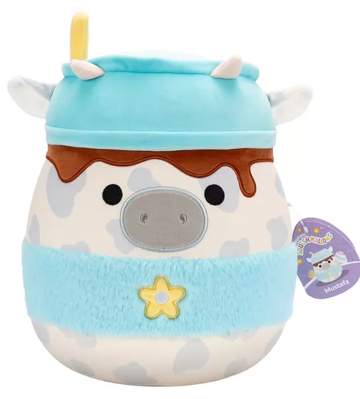 М'яка іграшка Squishmallows &ndash; Сіра корівка (30 cm) - SQER01263_7.jpg - № 7