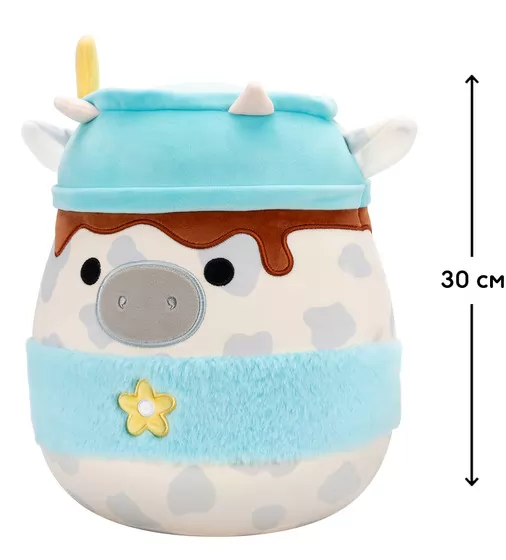 М'яка іграшка Squishmallows &ndash; Сіра корівка (30 cm) - SQER01263_2.jpg - № 2