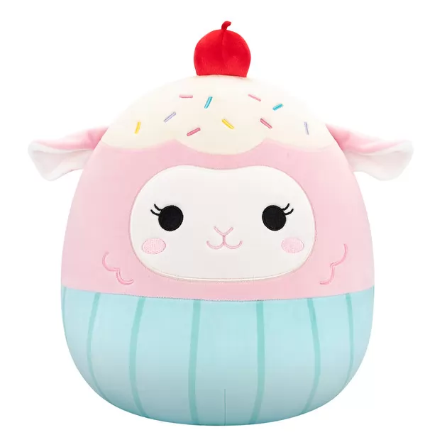 Мягкая игрушка Squishmallows &ndash; Ягненок Лала в костюме (30 cm)