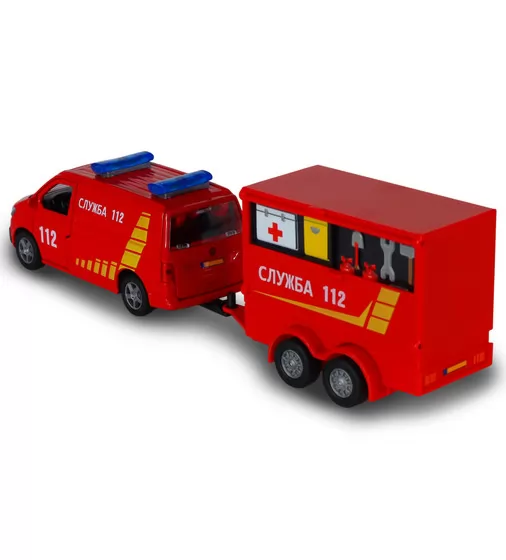 Игровой набор - Volkswagen Служба 112 (с прицепом) - 520322.270_3.jpg - № 3