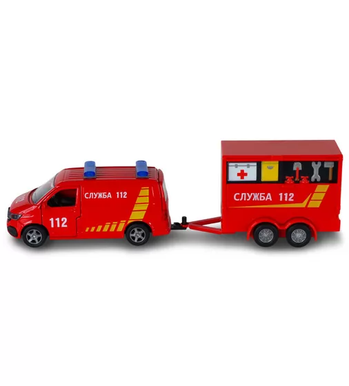 Игровой набор - Volkswagen Служба 112 (с прицепом) - 520322.270_2.jpg - № 2