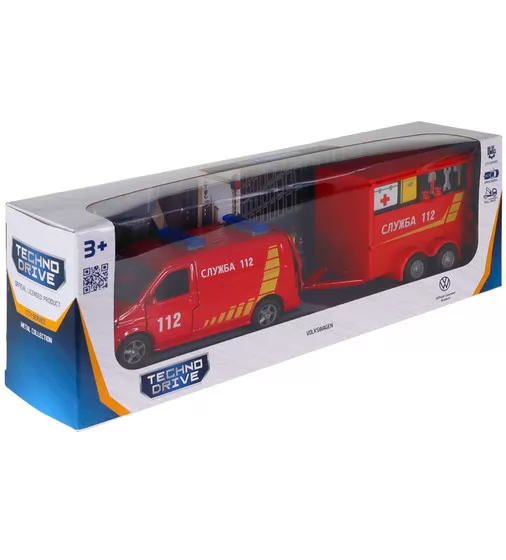 Игровой набор - Volkswagen Служба 112 (с прицепом) - 520322.270_13.jpg - № 13