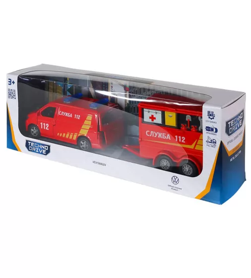 Игровой набор - Volkswagen Служба 112 (с прицепом) - 520322.270_11.jpg - № 11