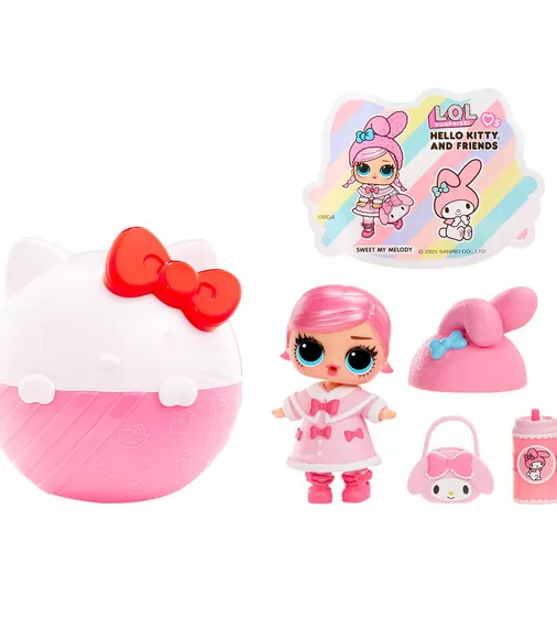 Ігровий набір з лялькою L.O.L. Surprise! серії Loves Hello Kitty" – Hello Kitty та друзі" - 523840_3.jpg - № 3