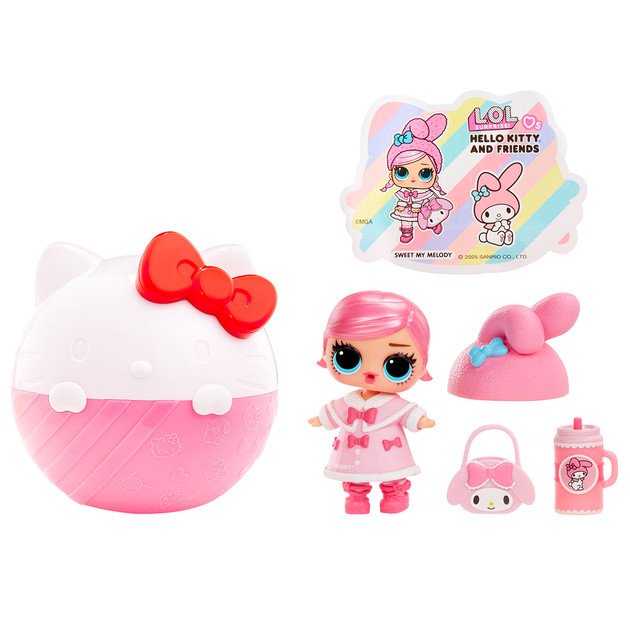 Ігровий набір з лялькою L.O.L. Surprise! серії Loves Hello Kitty" – Hello Kitty та друзі"