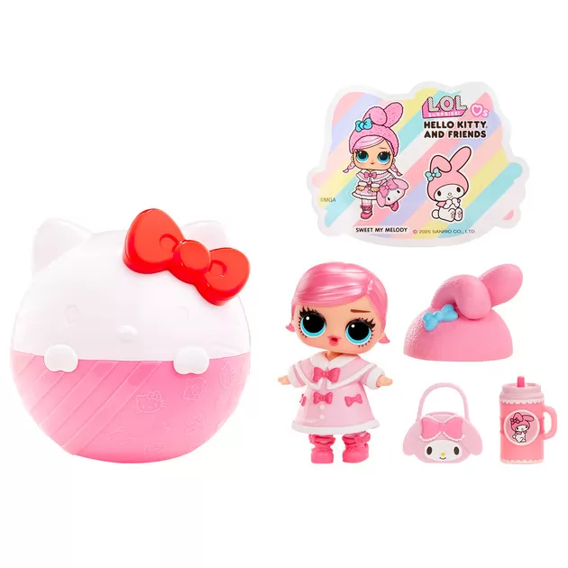 Ігровий набір з лялькою L.O.L. Surprise! серії Loves Hello Kitty" – Hello Kitty та друзі"
