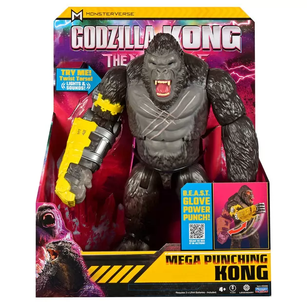 Фігурка Godzilla x Kong &ndash; Мегапотужний удар Конга (світло, звук)