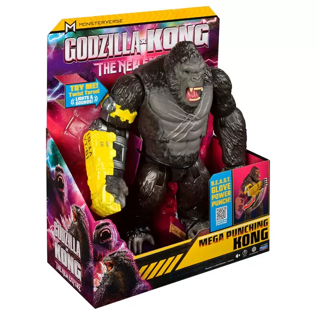 Фігурка Godzilla x Kong &ndash; Мегапотужний удар Конга (світло, звук)