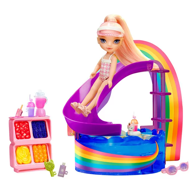 Ігровий набір з лялькою Rainbow High &ndash; Веселкове свято в басейні