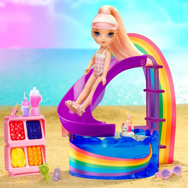 Ігровий набір з лялькою Rainbow High &ndash; Веселкове свято в басейні