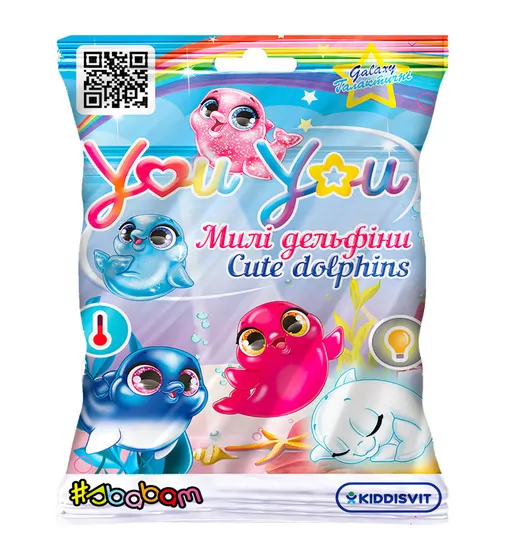 Коллекционная фигурка-сюрприз You You &ndash; Милые дельфины - 58-CN21_1.jpg - № 1