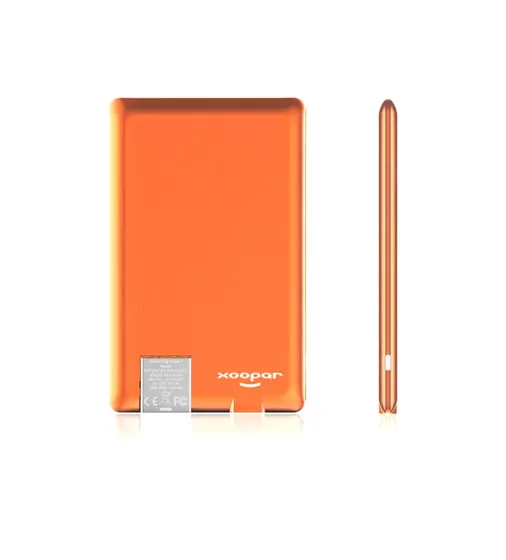 Портативная Батарея Xoopar - Power Card (Оранжевая, 1300 Ма*Ч) - XP61057.20RV_2.jpg - № 2