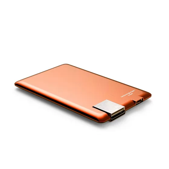 Портативная Батарея Xoopar - Power Card (Оранжевая, 1300 Ма*Ч)