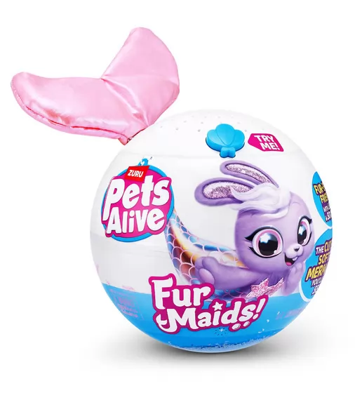 Інтерактивний ігровий набір Pets Alive серії Furmaids" – Кошеня Пурл" - 9555A_1.jpg - № 1