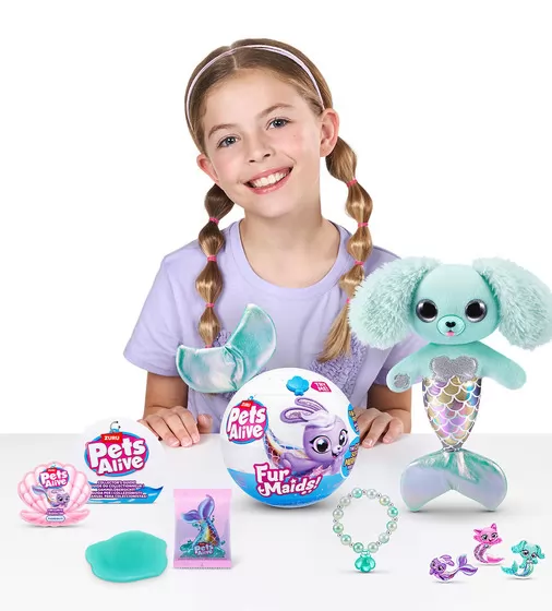 Интерактивный игровой набор Pets Alive серии Furmaids" &ndash; Щенок Даззи" - 9555D_9.jpg - № 9