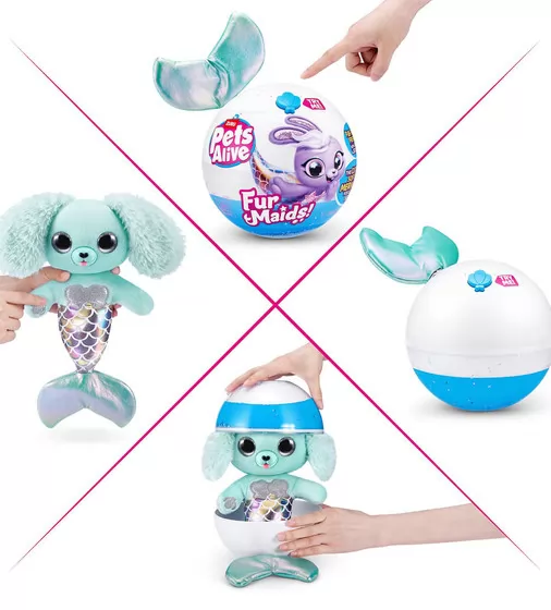 Интерактивный игровой набор Pets Alive серии Furmaids" &ndash; Щенок Даззи" - 9555D_2.jpg - № 2