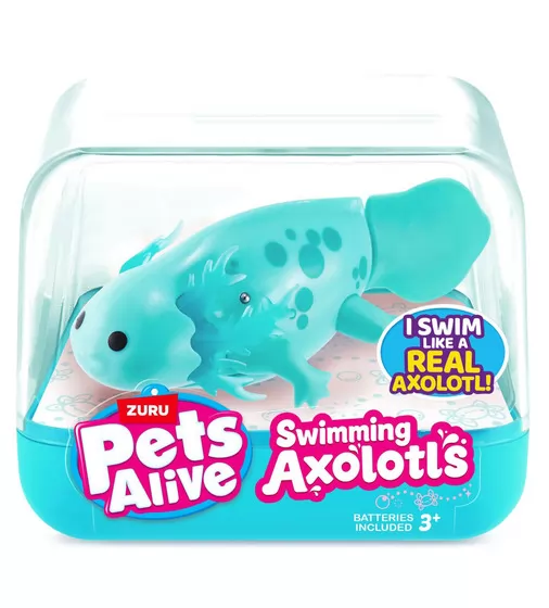 Интерактивная игрушка Pets Alive &ndash; Аксолотль (бирюзовый) - 9556B_1.jpg - № 1