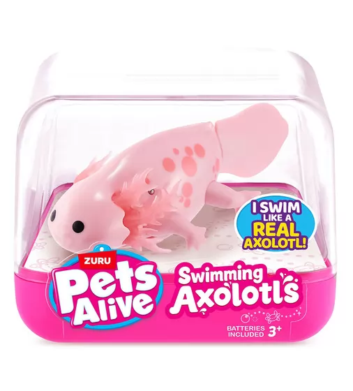 Интерактивная игрушка Pets Alive &ndash; Аксолотль (розовый) - 9556A_1.jpg - № 1