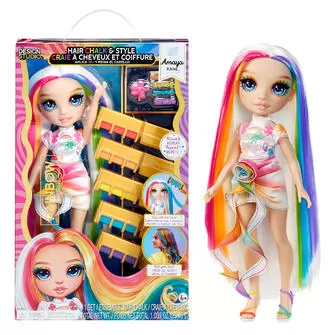 Ігровий набір з лялькою Rainbow High серії Крейда для волосся та стиль – Амая